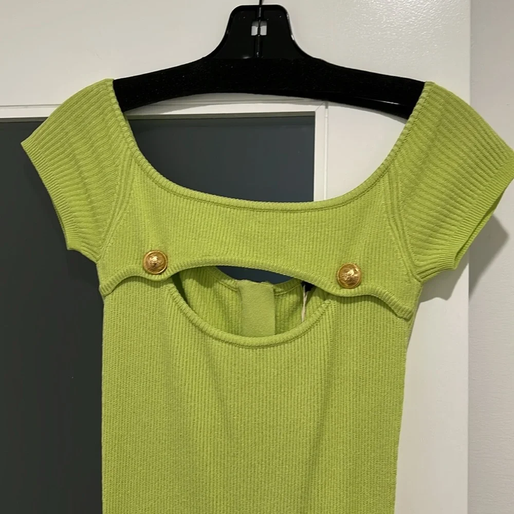 Balmain Bodycon Dress NWT - Picture 2 of 5